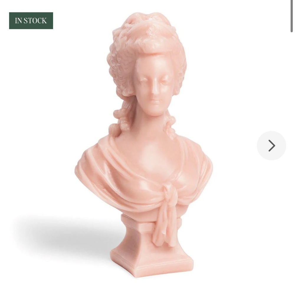 Caitlin Wilson Marie Antoinette Candle Bust